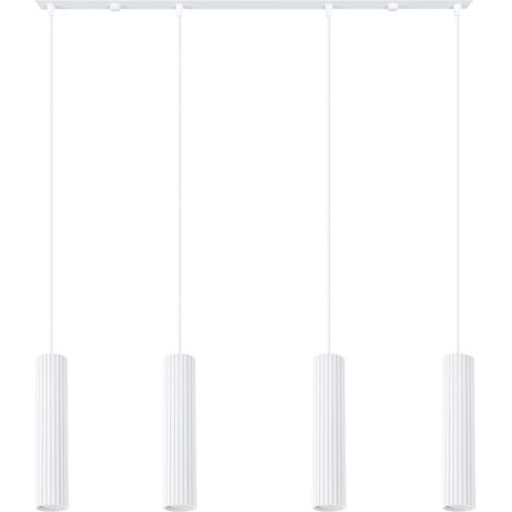 Lampade a sospensione Karbon bianco 81x120x5cm Sollux (1/5)