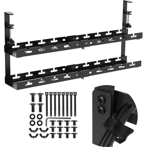 Organizador de cables para debajo del escritorio MC-102 B (1/3)