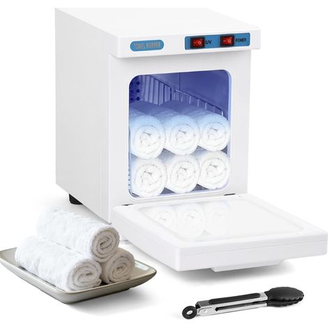 Sèche-serviettes 5 l, sèche-serviettes électrique, stérilisateur UV, chauffe-serviettes pour soins du visage, soins des cheveux, massage, équipement de salon et maison (1/5)
