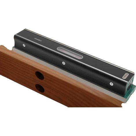 Livella meccanica, precisione 0,02 mm/m, lunghezza 300 mm, materiale in ghisa, dimensioni 325 x 85 x 65 mm, peso 2,81 kg (1/5)