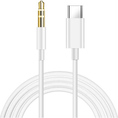 Câble USB C vers 3,5mm Jack,Câble USB C Jack 3.5mm Adaptateur Jack Audio Voiture Auxiliare Câble Stéréo,2M (1/5)