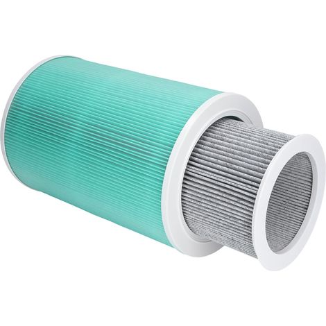 Filtre à air Xiaomi vert, compatible purificateurs Génération 1/2/3/4/2S/PRO, élimine formaldéhyde et smog, maille en charbon actif avec RFID (XIAOMI N°4). (1/5)