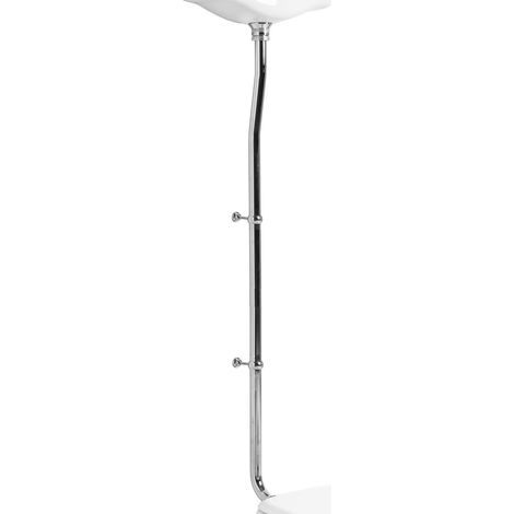 WALDORF Tube de réservoir haut, chromé (1/3)