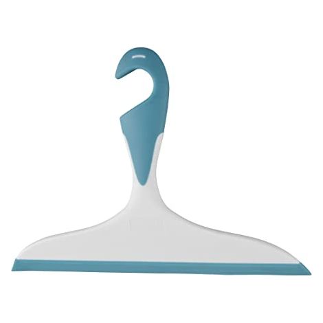 WENKO Tergidoccia Loano, con gancio da appendere, 23x17x2,5cm, blu chiaro/bianco (1/4)