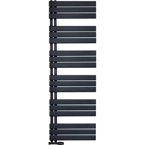 Handtuchheizkörper Badheizkörper Paneel Anschluss linksseitig rechtsseitig Schwarz 1800x600 1021W Handtuchheizkörper Badheizkörper Paneel Anschluss linksseitig rechtsseitig Schwarz 1800x600 1021W (1/3)