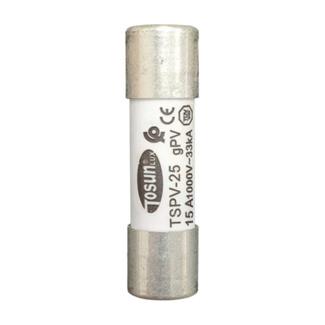Fusible para Instalación Fotovoltaica  Ø10X38 1000V 10A