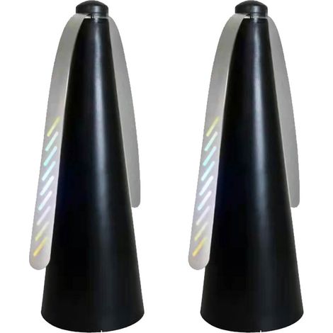 2-teiliger Mückenschutzventilator – Insektenabweisende Flügel – USB-betrieben – Für den Innen- und Außenbereich (1/5)
