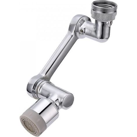 Aérateur de robinet rotatif universel 1080 avec 2 modes de sortie d\'eau pour salle de bain et cuisine-ECONOMISEUR D\'EAU (1/4)