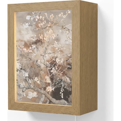 WALL LIGHT Almond Blossom - Art - Van Gogh - Beige - Abstract 15x20 cm