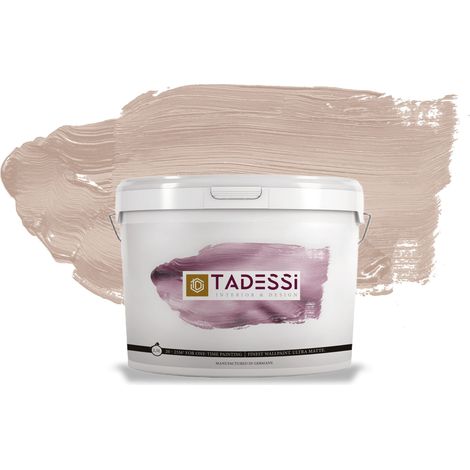 TADESSI Color Vista Wandfarbe Beige - Rosenholz - Matte Dispersionsfarbe - Innenfarbe für Wand und Decke (1/5)