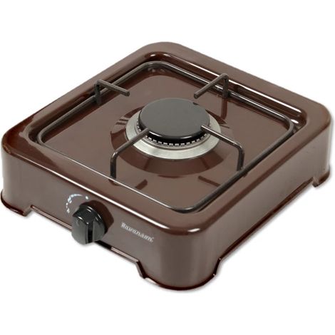 Cuisinière à gaz 1 zone Ravanson K-01BR (Marron)