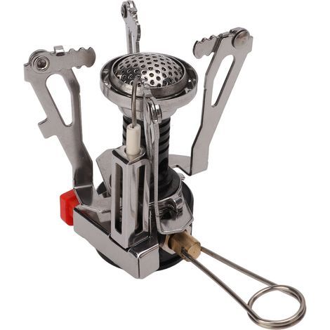 Réchaud Gaz Compact Pliable pour Randonnée et Pique-nique en Extérieur (1/5)