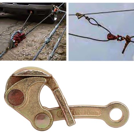 Kabelzieher, Kabelspanner, Kabelziehwerkzeug, geeignet für Schiffe, LKWs, Baumaschinen usw., 0,5 t (1/5)