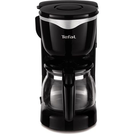 Tefal CM340811 macchina da caffè nera e inox 6 tazze