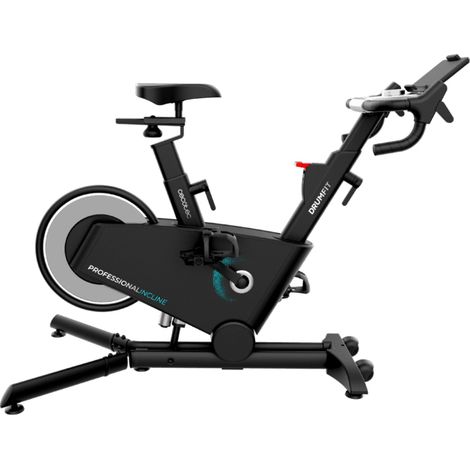 Cecotec Bicicleta Estática Indoor Profesional con Resistencia Magnética DrumFit Indoor Professional Incline. APP (1/5)