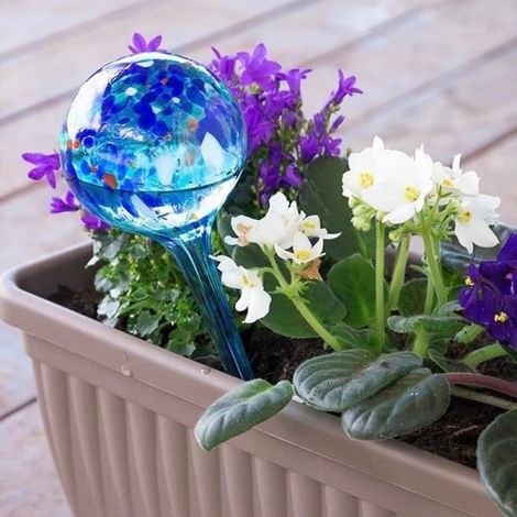 Arrosage automatique - - Globe Ballons d'Arrosage Automatique Aqua-Loon - Bleu - 9cm x 30cm (1/4)