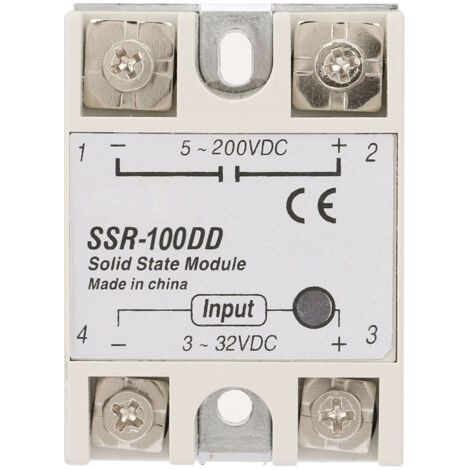 Relay Module, High Sensitivity Solid State Relay 3-32V DC, 5-25mA for Automatic Fire Protection, Medium Power Security System, Computer Peripheral Connection (1/5)