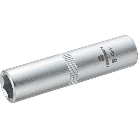 Steckschlüssel-Einsatz 6,3 mm (1/4") TOOLCRAFT 816097 Schlüsselweite 8 mm