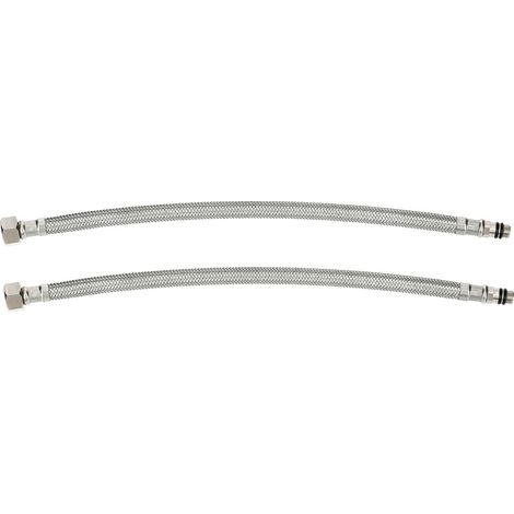 Garis R09 P007 Flessibile Inox 35 cm Maschio-Femmina