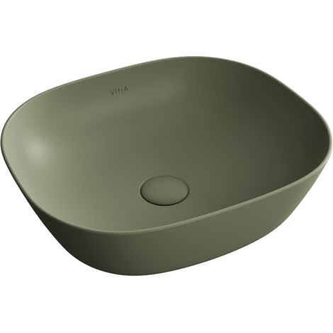 Vasque à poser VitrA Plural VitrA Clean vert mousse mat