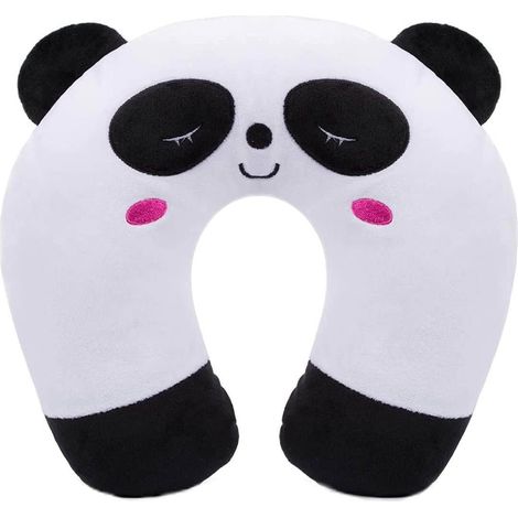Oreiller de voyage pour enfants, oreiller cervical ultra doux, oreiller de nuque avec appui-tête