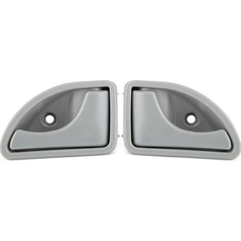 Lot de 2 poignées de porte intérieure avant gauche droite compatible pour Twingo 1 et Kangoo 1 (1993-2010) poignées intérieure avant (1/5)