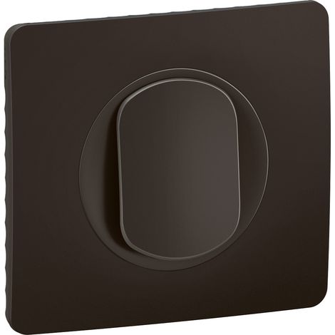 Legrand - Poussoir inverseur Céliane 6A complet - Noir (1/2)