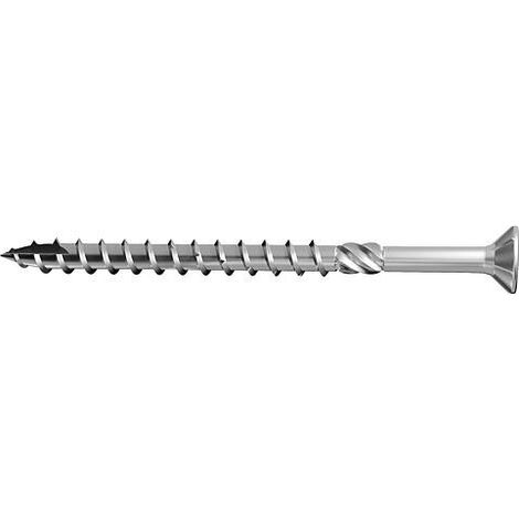 Vis à tête fraisée MFI Filetage partiel acier galvZn TX Ø 8,0 x 180 mm Cond. 50