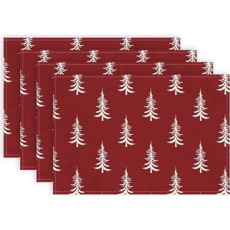 Set di tovagliette - Tovagliette decorate - 30x45 cm - Adatte per la cucina, le festività e le decorazioni per feste - Set da 8 pezzi (1/5)