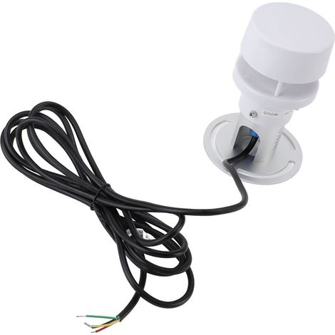 Capteur météorologique 5 en 1 pour signal RS485 : vitesse et direction du vent, température, humidité, pression. Micro-capteur météo 9 V–30 V CC. (1/5)