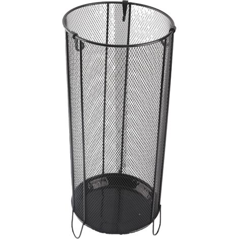 Porte-parapluies rond sur pied, support pour parapluies, cannes et bâtons de marche, pour entrée, maison, bureau, hôtel, noir. (1/5)