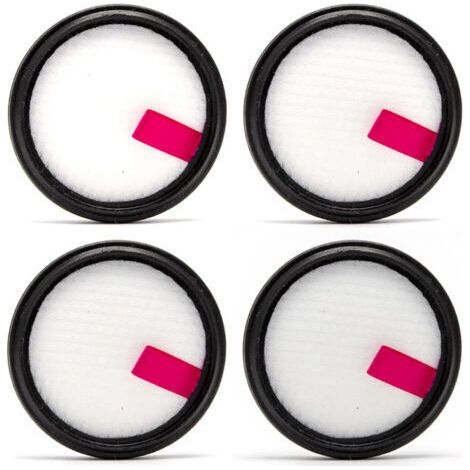 4-pack replacement filters for the cordless bagless vacuum cleaner CecotecINSE K370/N370 (1/4)