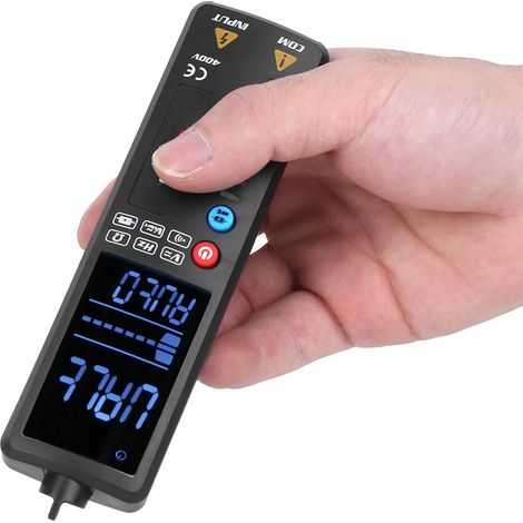 LCD-Digitalmultimeter mit zwei Betriebsmodi: Spannungsmessung, Widerstandsmessung und Frequenzmessung (1/5)