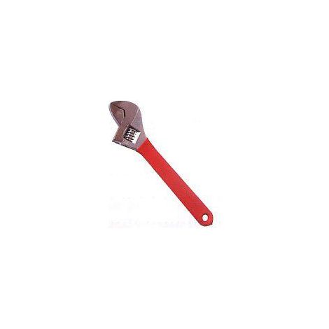 LAMS LLAVE INGLESA AJUSTABLE MANGO ROJO 12 MOLETA CENTRAL=A0010