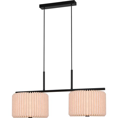 Suspension Vivienne Dual  Métal Noir ,  H. 32,5 - IP20 - E27 /  Nordlux Intérieur