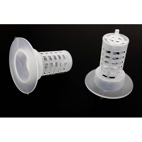 Trade Shop - 6 Filtro Colino Grigli Piccola 45mm Copertura Scarico Bagno Cucina Adrf -