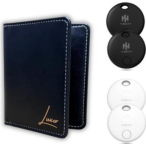 Localizador de llaves GPS AirTag para Apple iOS (4 unidades) + Cartera (1/5)