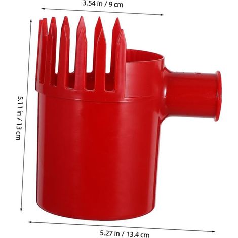 Outil de Récolte de Baies Robuste Plastique Léger et Antidérapant pour Récolte de Myrtilles Cerises et Agrumes Outil Polyvalent de Jardinage Rouge (1/4)