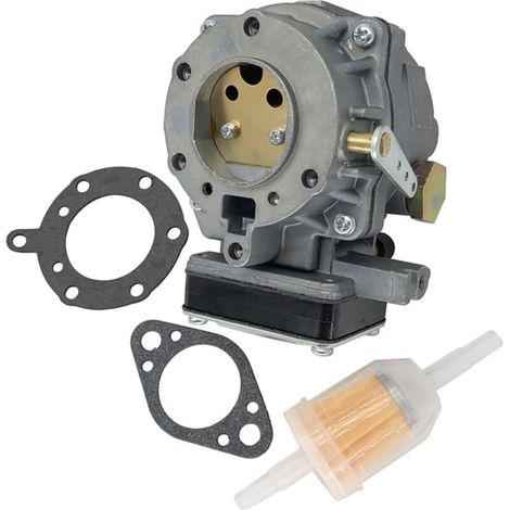 Carburador para cortacéspedes. Carburador para Briggs & Stratton 42E777 42A707 42A777 42E707. Sistemas de filtro de aire. (1/4)