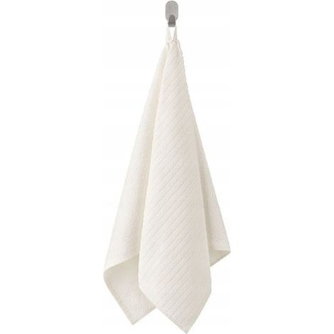 Asciugamano IKEA VAGSJON bianco 100% cotone 50x100 cm per hotel (1/5)