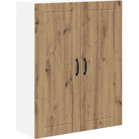 Meubles de Rangement,Armoire de cuisine Chêne artisanal 80 x 31 x 100 cm CFW128888 (1/5)