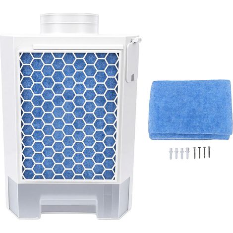 Kit d'évacuation sèche-linge 100mm avec filtre lavable et bac à eau pour intérieur (1/5)