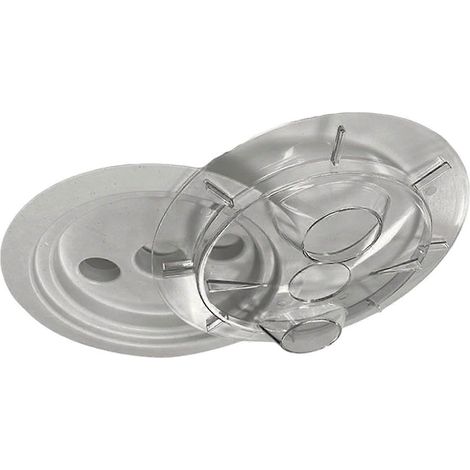 L'anneau et l'adaptateur du panier de skimmer de piscine sont dotés d'un système d'installation rapide par simple pression pour une filtration optimisée. (1/5)