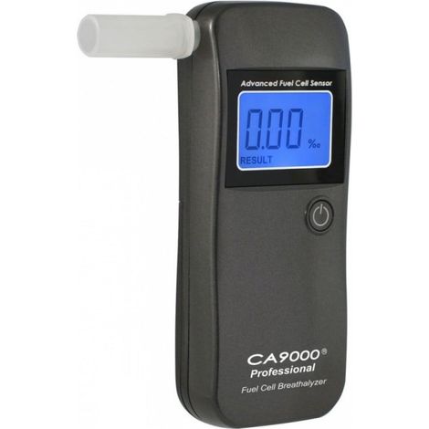 HI-TECH MEDICAL CA 9000 PROFESSIONAL controllo de alcol 0 - 4% 1% Nero