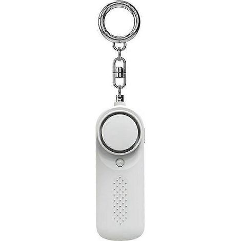Alarme de sécurité personnelle PA200, son puissant 130 dB, lampe LED 10 lumens, dispositif anti-loup - Noir - alarme anti-agression (1/5)