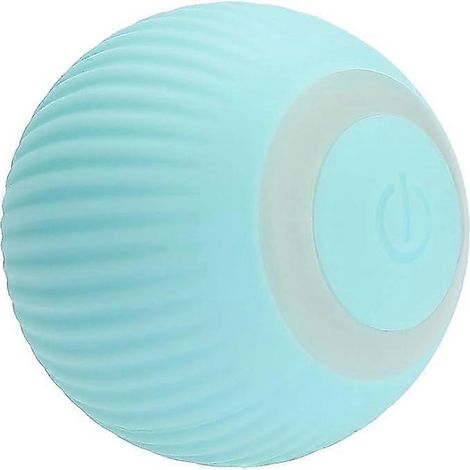 Jouet interactif pour chat - Balle intelligente rechargeable par USB - Jouet pour chat avec lampe - Cadeau - Bleu (Diamètre 43 mm) (1/5)