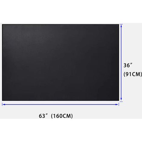 Tappetino per barbecue, protezione per pavimento, base antiscivolo, lavabile, 160 x 91 cm, antracite (1/5)