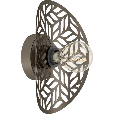 Applique Rustica Country Swaby Acciaio Bronzo 1 Luce E27 Ip20 (1/2)