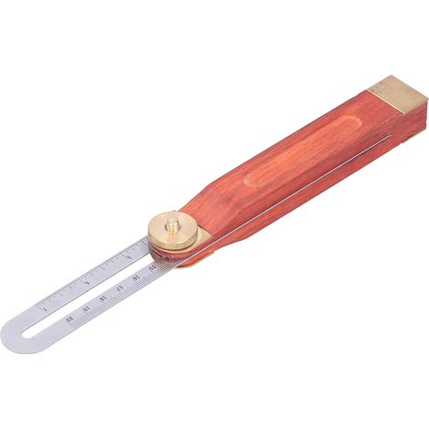 Verstellbares Winkelmessgerät für die Holzbearbeitung, 23 cm (9 Zoll) beweglicher T-Winkel, Holzbearbeitungswerkzeug (1/5)