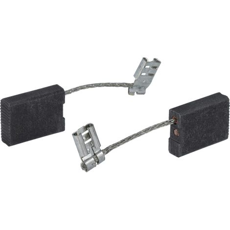 vhbw 2x Kohlebürste 6,3 x 17 x 23 mm kompatibel mit Flex 531.045, 494.674, L 26-6 230, DCG L 26-6 230 G-Set Trennschleifer + Feder
